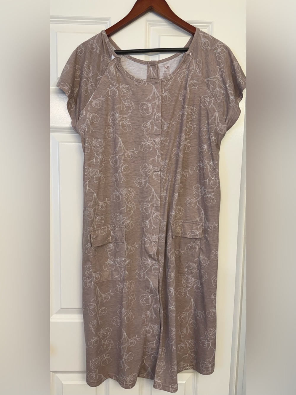 Kindred Bravely Universal Labor and Delivery Gown Size S/M/L
